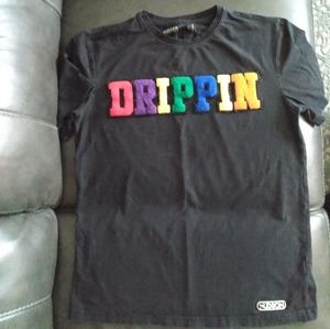 Hudson Outerwear varsity shirt sleeve DRIPPIN shirt small